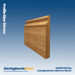 Oak Suffolk Skirting Boards