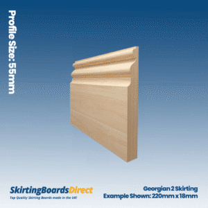 Pine Georgian 2 Skirting Boards