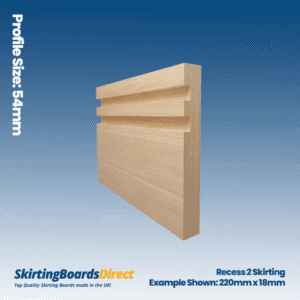 Pine Recess 2 Skirting Boards