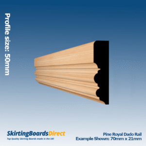 Pine Royal Dado Rail