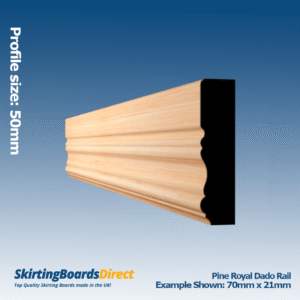 Pine Small Derby Dado Rail