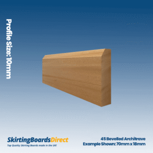Sapele Bevelled 45 Architrave