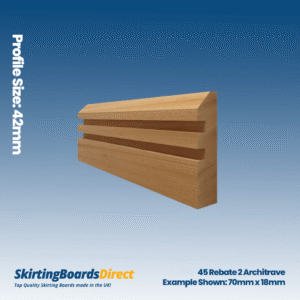 Sapele 45 Rebate 2 Architrave