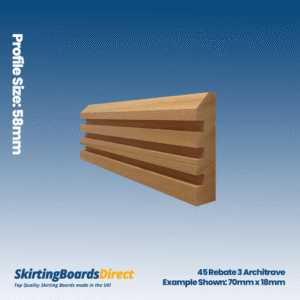 Sapele 45 Rebate 3 Architrave