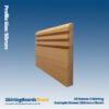Sapele 45 Rebate 3 Skirting Boards