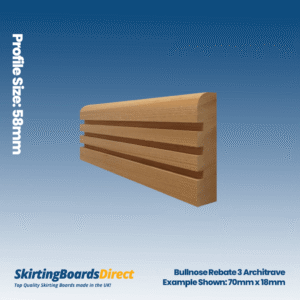 Sapele Bullnose Rebate 3 Architrave