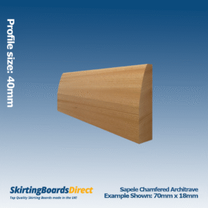 Sapele Chamfered Architrave