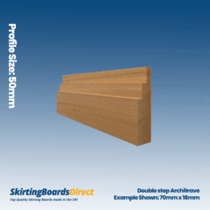 Sapele Double Step Architrave