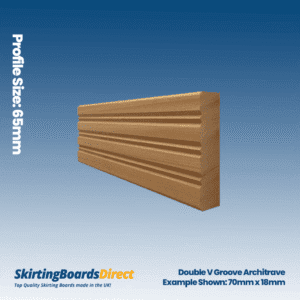 Sapele Double V Groove Architrave