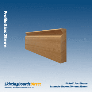 Sapele Fluted 1 Architrave