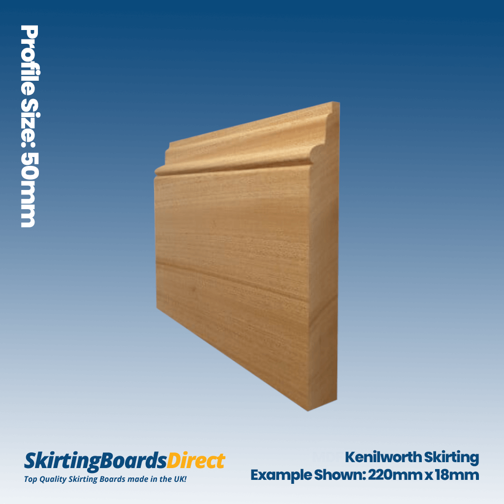 Sapele Kenilworth Skirting Boards