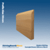 Sapele Modern Skirting Boards