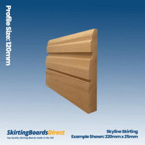 Sapele Skyline Skirting Boards
