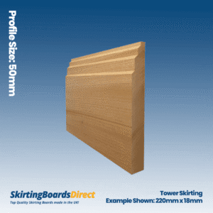 Sapele Tower Skirting Boards