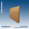 Sapele Triple Step Skirting Boards