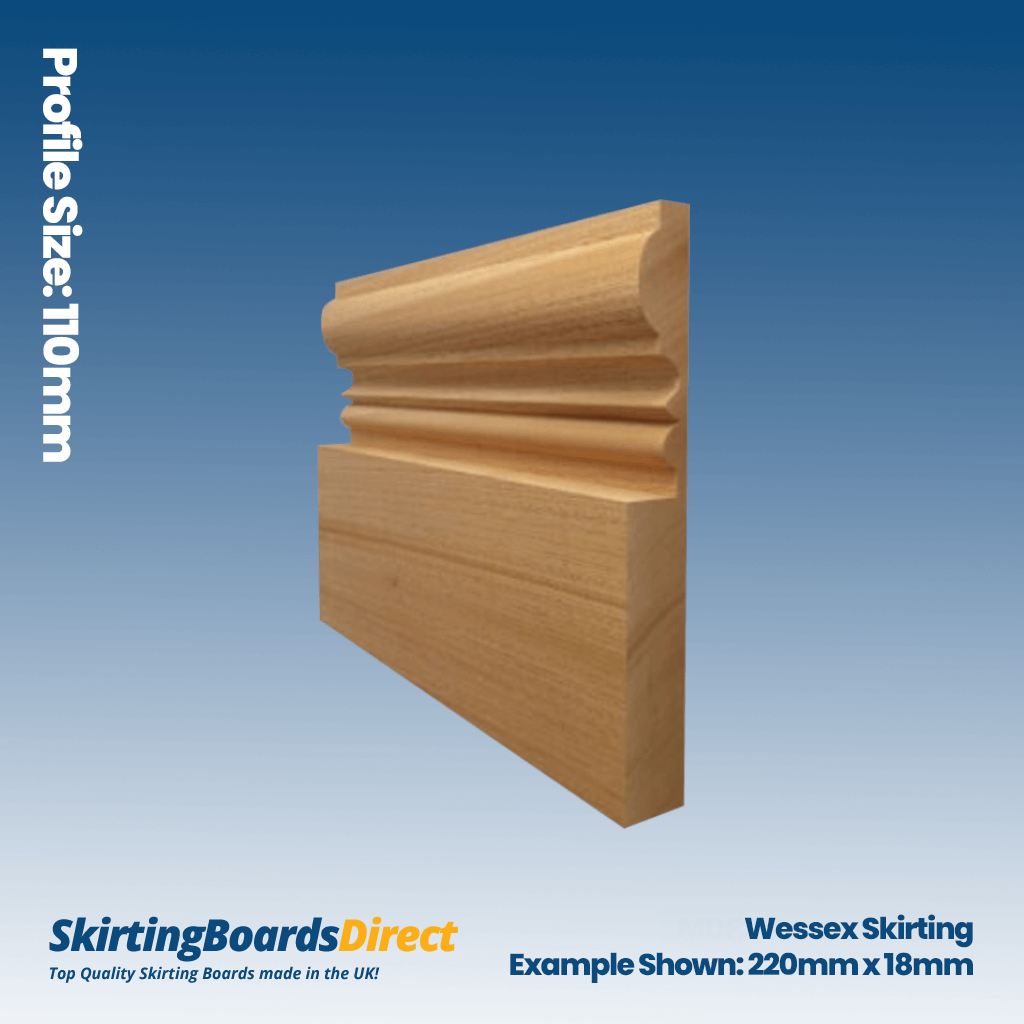 Sapele Wessex Skirting Boards