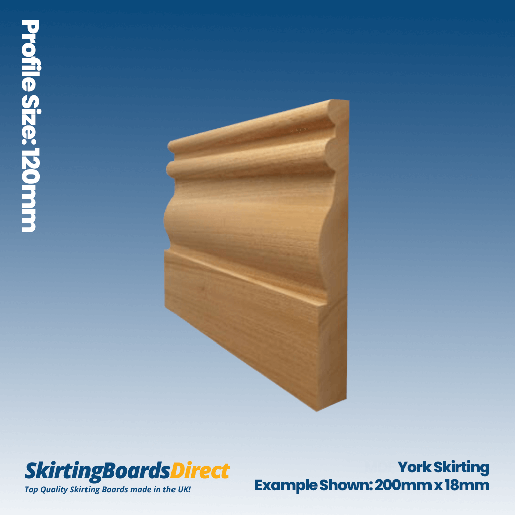 Sapele York Skirting Boards