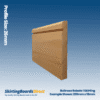Sapele Bullnose Rebate 1 Skirting Boards
