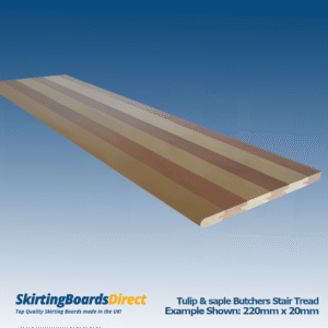 Tulip & Sapele Butchers Stair Treads