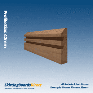 Walnut 45 Rebate 2 Architrave
