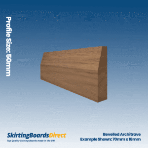 Walnut Bevelled Architrave