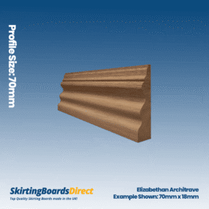 Walnut Elizabethan Architrave