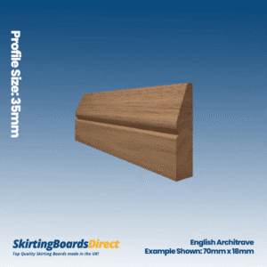 Walnut English Architrave