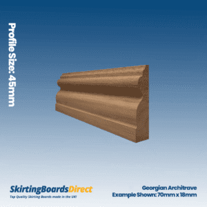 Walnut Georgian Architrave
