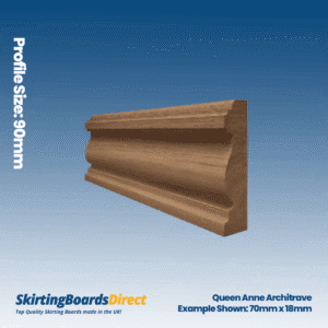 Walnut Queen Anne Architrave