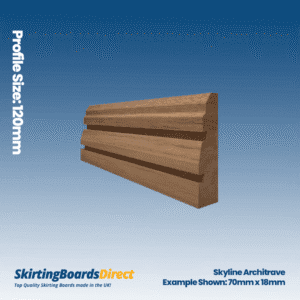 Walnut Skyline Architrave