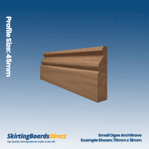 Walnut Small Ogee Architrave