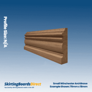 Walnut Small Winchester Architrave