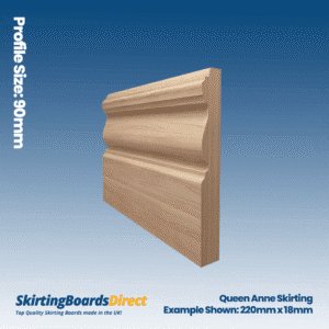 Ash Queen Anne Skirting Boards