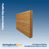 Oak Pencil Round Skirting Boards