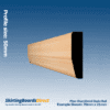 Pine Chamfered Dado Rail
