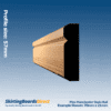 Pine Manchester Dado Rail