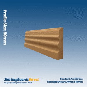 Sapele Reeded 2 Architrave