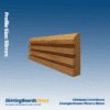 Oak 45 Rebate 3 Architrave