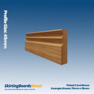 Oak Fluted 2 Architrave