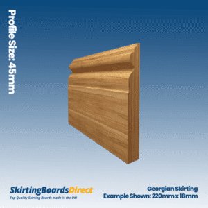 Oak Georgian Skirting Boards