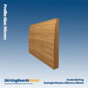 Oak Ovolo Skirting Boards