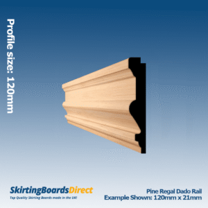 Pine Regal Dado Rail