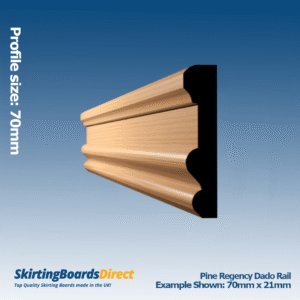 Pine Regency Dado Rail