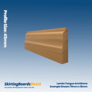 Sapele Lambs Tongue Architrave