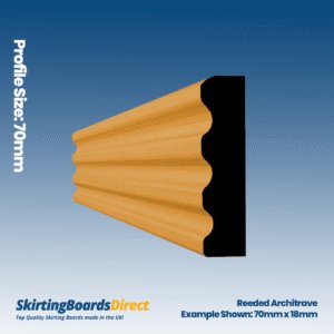 Sapele Reeded Architrave