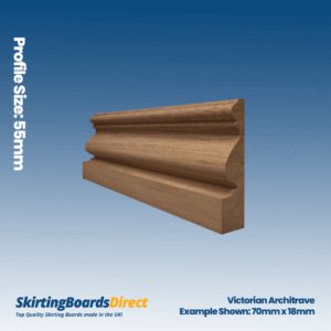 Walnut Victorian Architrave