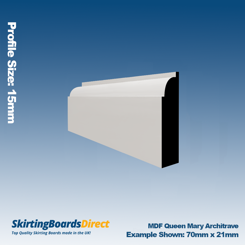 MDF Queen Mary Architrave