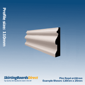 MDF Regal Architrave