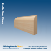 Pine Queen Mary 1 Architrave