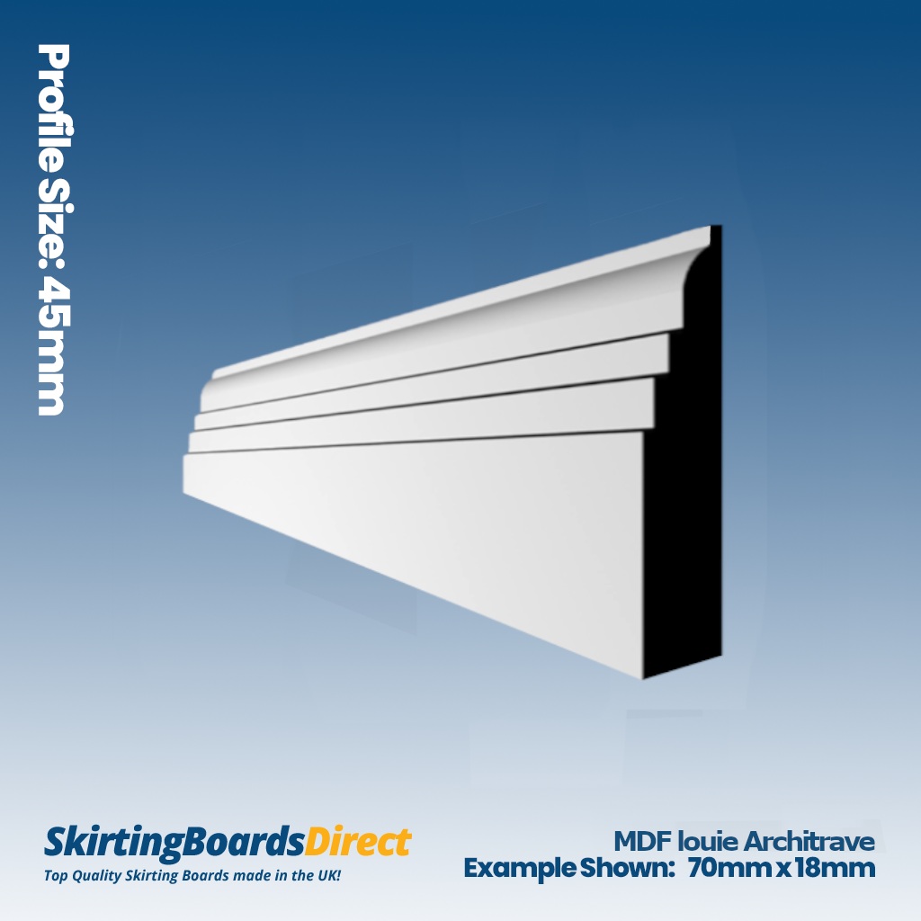 MDF Louie Architrave